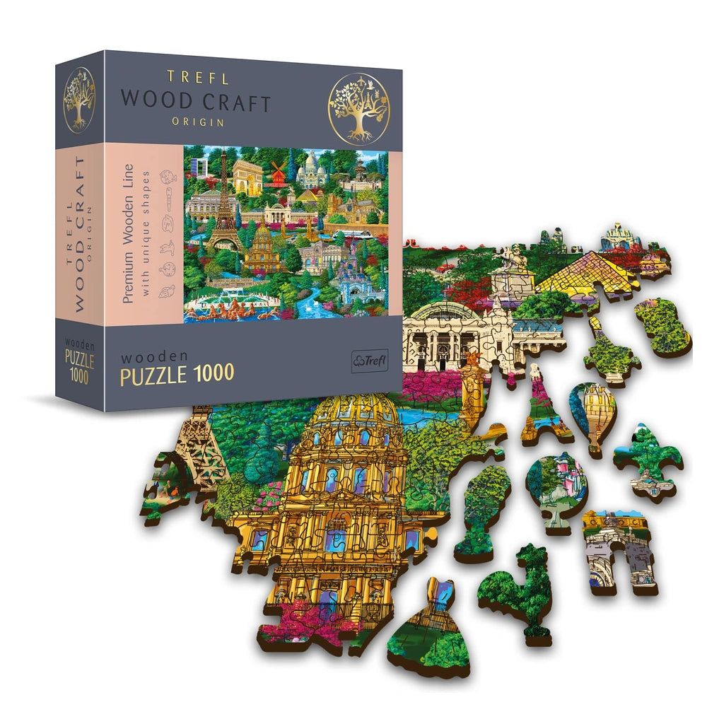 Trefl - Woodcraft Franse Steeg - Puzzels - 14+ - TRF20142