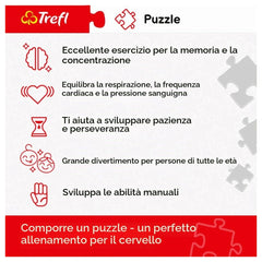 Trefl - 1000 Piece Panorama Puzzle - Grand Canal, Venice - Puzzles Age +14 - TRF29037