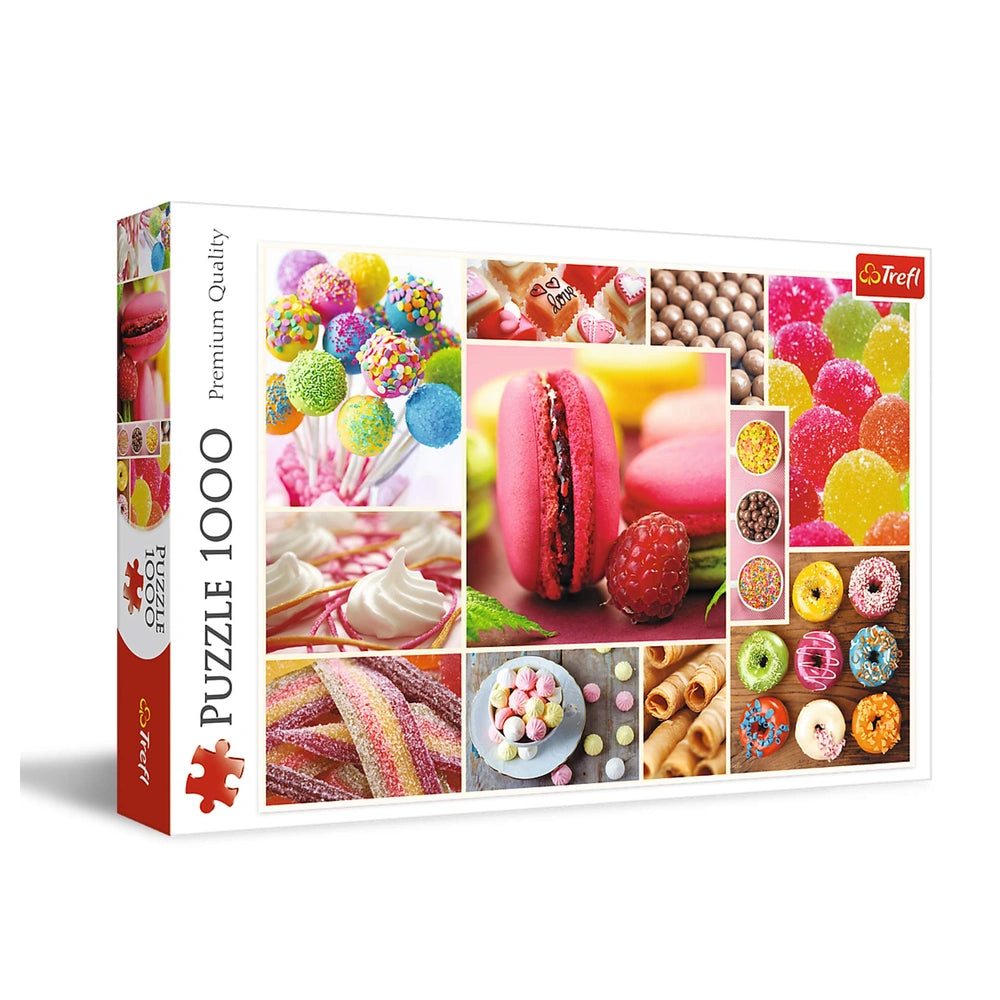 Trefl - Candy Collage - Puzzels - 14 - TRF10469