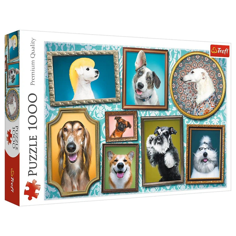 Trefl - 1000 Stukjes Puzzel - Doggies Gallery - 14 - TRF10686