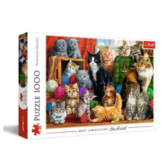 Trefl - Feline Meeting - Puzzels - 14 - TRF10555