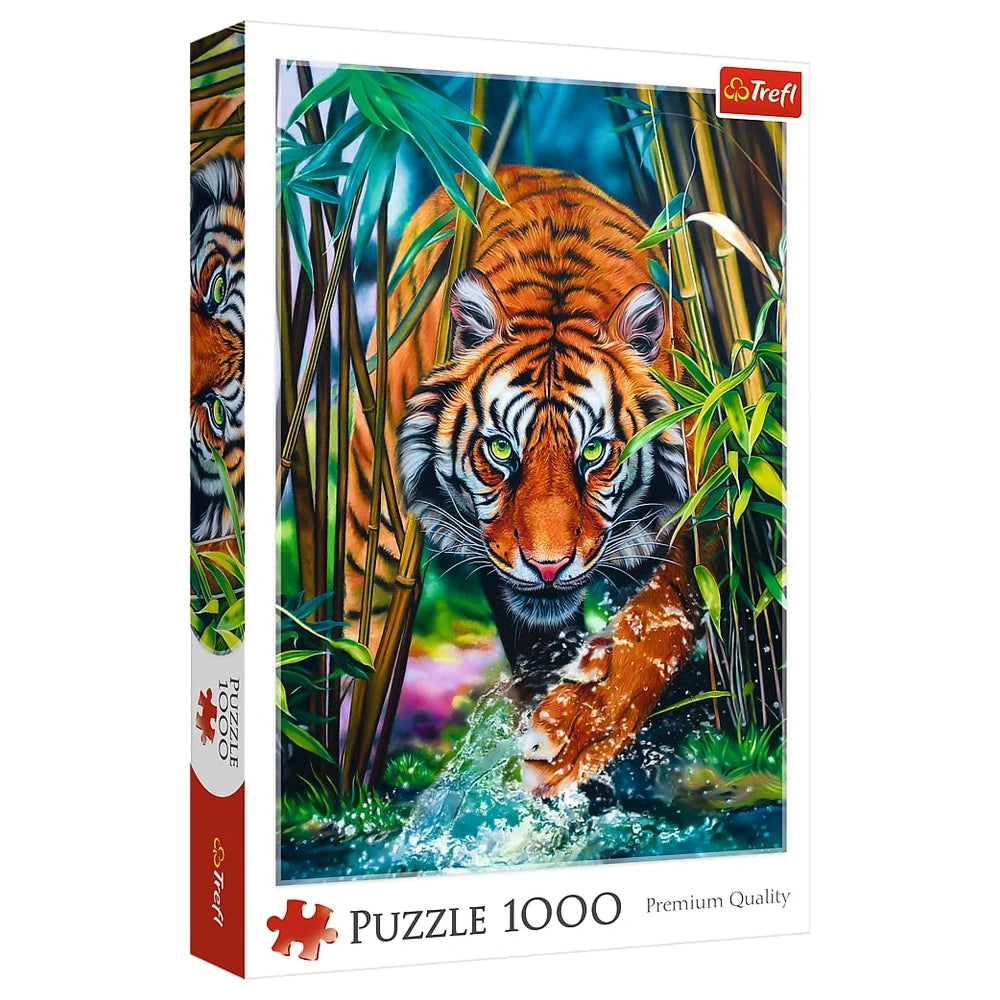 Trefl - Grasping Tiger - Puzzels - +14 - TRF10528