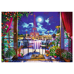 Trefl - Tea Time Parisian Moonlight - Puzzels - 14+ - TRF10843