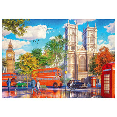 Trefl - 1000 Stukjes Puzzel - Puzzels - 14 - Tea Time Uitzicht op Londen - TRF10805