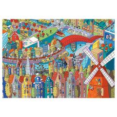 Trefl - 1000 Stukjes Puzzel UFT EYE - SPY - Puzzels - 14+ - TRF10710