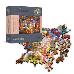 Trefl - 1000 Stukjes Puzzel - Puzzels - 14 - Woodcraft Magic Room - TRF20146