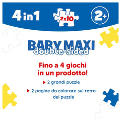 Trefl - 2 10-Piece Baby Maxi Puzzles - Bing The Rabbit - Puzzles Age +2 - TRF43002