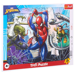 Trefl - 25 - Stuk Geleide Puzzel - Spider - Man - 4 - TRF31347