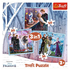 Trefl - 3 Puzzels in 1 - Puzzels - +3 - TRF34853