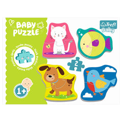 Trefl - 4 Puzzels in 1 Vormen - Puzzels - +1 - TRF36074