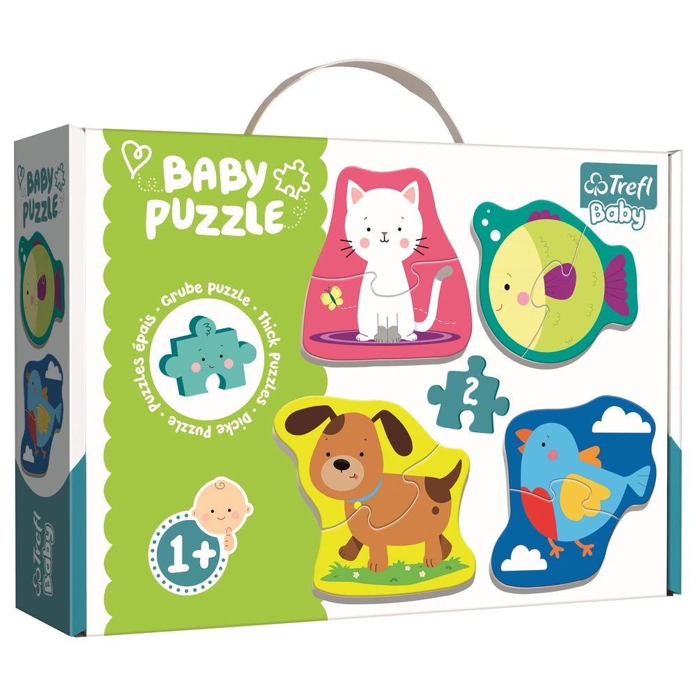Trefl - 4 Puzzels in 1 Vormen - Puzzels - +1 - TRF36074