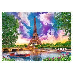 Trefl - 600 Piece Puzzle - Crazy Shapes Sky Over Paris - Puzzles Age +10 - TRF11115
