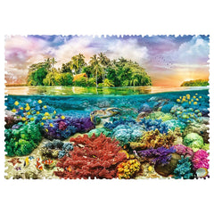 Trefl - Crazy Shapes Tropical Island - Puzzels - 10+ - TRF11113