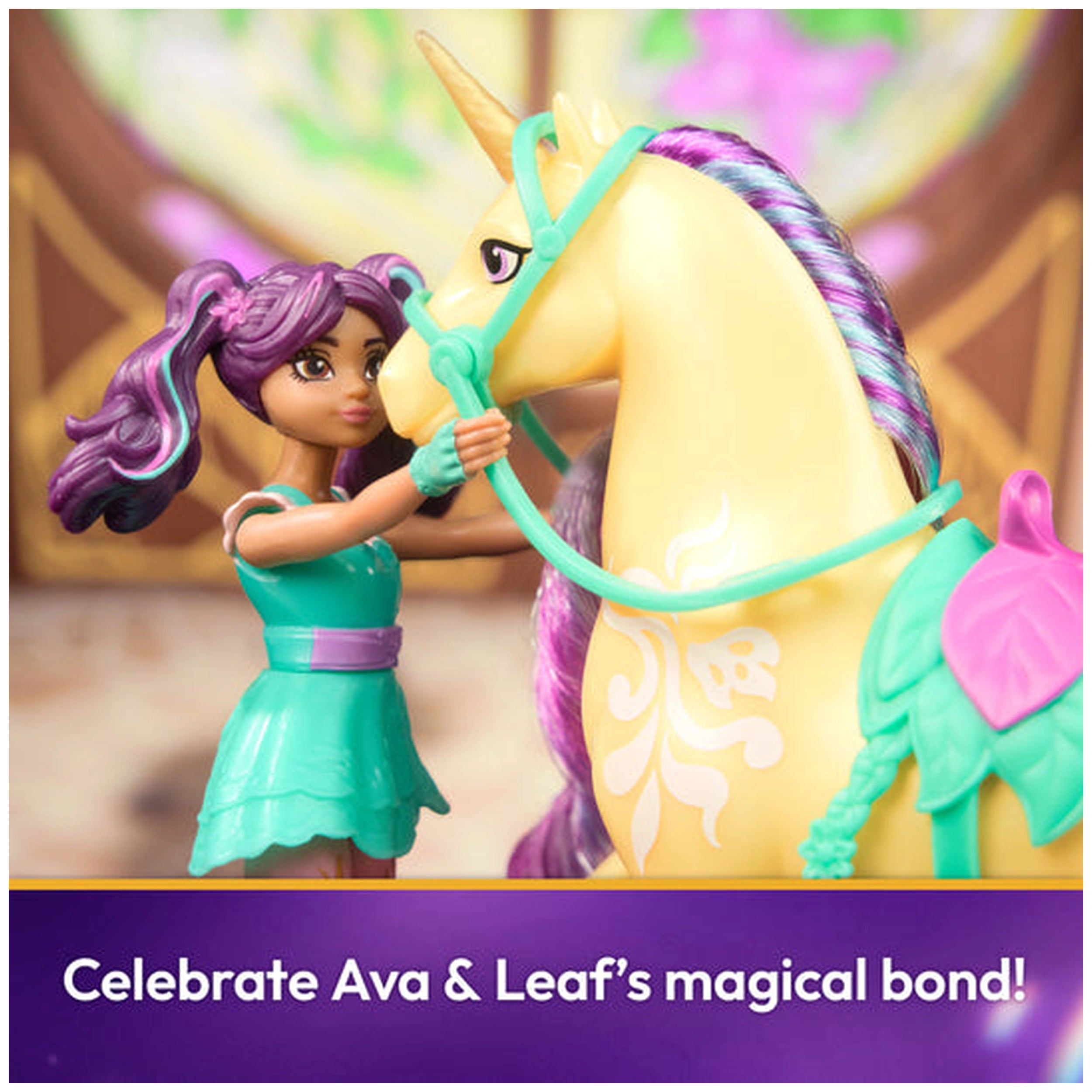 Unicorn Academy Ava & Leaf Figure Set