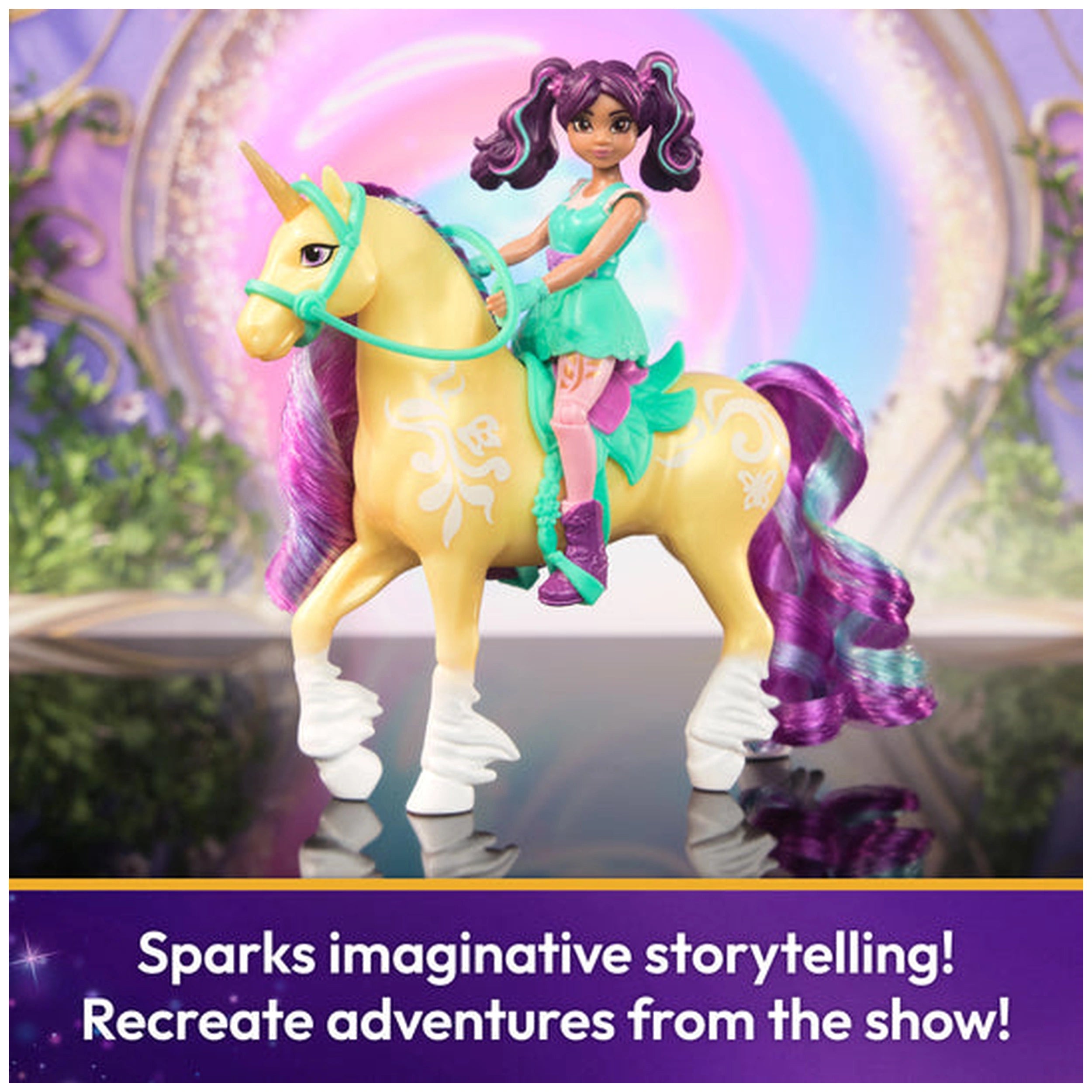 Unicorn Academy Ava & Leaf Figure Set