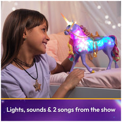 Unicorn Academy Rainbow Light-up Wildstar Unicorn Figure