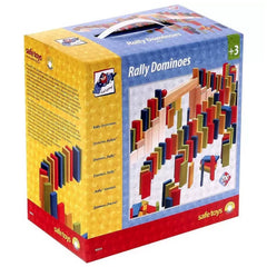 Woodiland - Reuzen-Houten-Domino-Rally-200-Stuks - Buitenspeelgoed