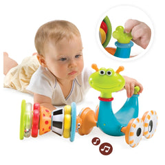 Yookidoo - Crawl 'N' Go Snail - Baby Activiteit Speelgoed - 6 Maanden+ - YKD40113