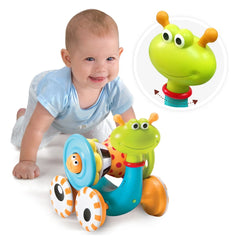 Yookidoo - Crawl 'N' Go Snail - Baby Activiteit Speelgoed - 6 Maanden+ - YKD40113