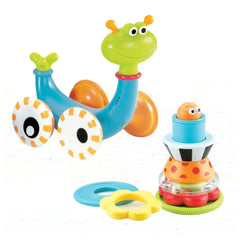 Yookidoo - Crawl 'N' Go Snail - Baby Activiteit Speelgoed - 6 Maanden+ - YKD40113