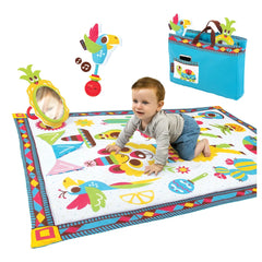 Yookidoo - Fiesta Speelmat naar Tas - Speelmatten & Gyms - 0 maanden+ - YKD40167