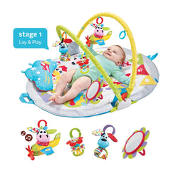 Yookidoo - Gymotion Lay to Sit - Up Playmat - Speelmatten & Gyms - 0 maanden+ - YKD40145