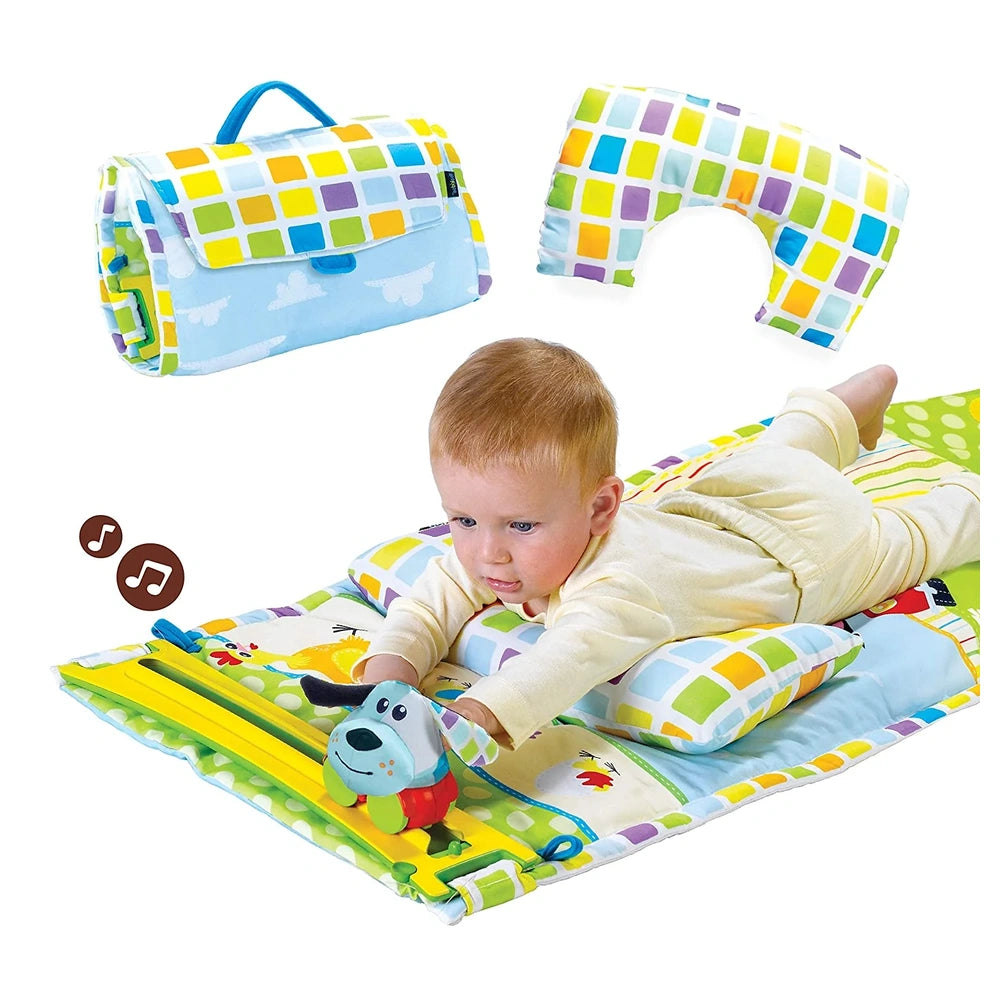 Yookidoo - Gymotion Tummy Time Playland - Speelmatten & Gyms - 0 maanden+ - YKD40127