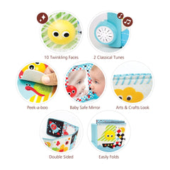 Yookidoo - Lights 'N' Music Baby Book - Baby Activity Toys - 0 maanden+ - YKD40202