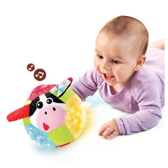 Yookidoo - Lights 'N' Music Friends Ball - Baby Activiteit Speelgoed - 0 Maanden+ - YKD40146