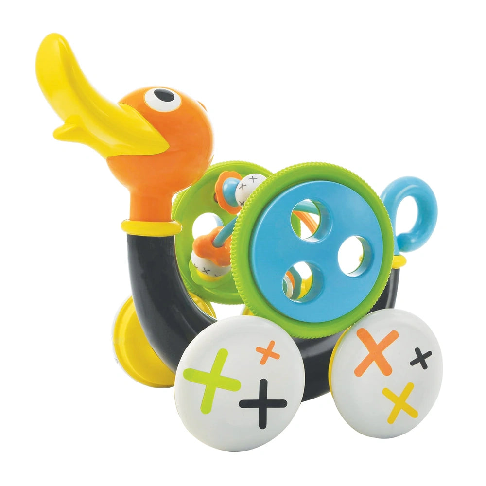 Yookidoo - Pull Along Whistling Duck - Push & Pull Toys - 12 Maanden+ - YKD40129
