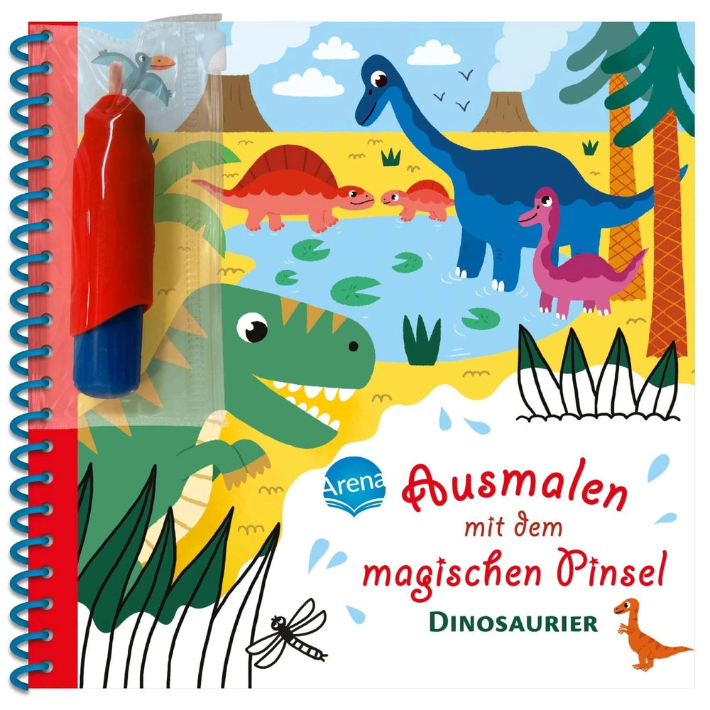 ARENA - Magische Verfkwast Dinosaurus Thema - Boeken - Duitse Editie