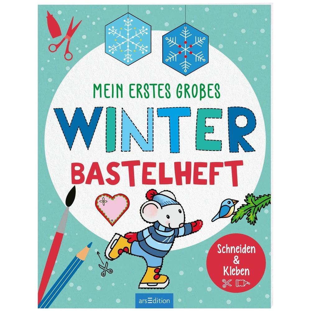 ARSEDITION - Mijn Eerste Grote Winter Knutselboek - Boeken - Duitse Editie