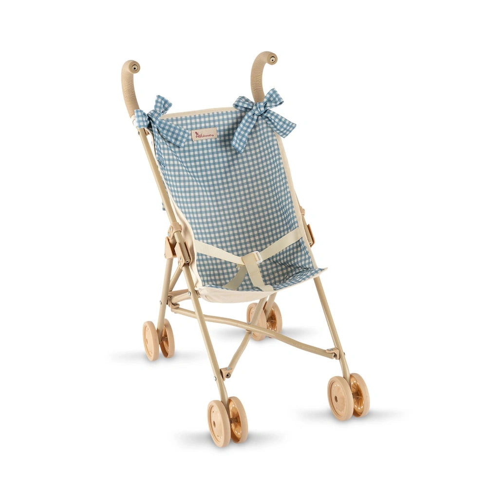 ASI Dolls - Kleine Kinderwagen Met Tas-Noel - Poppen-Speelsets-Speelfiguren