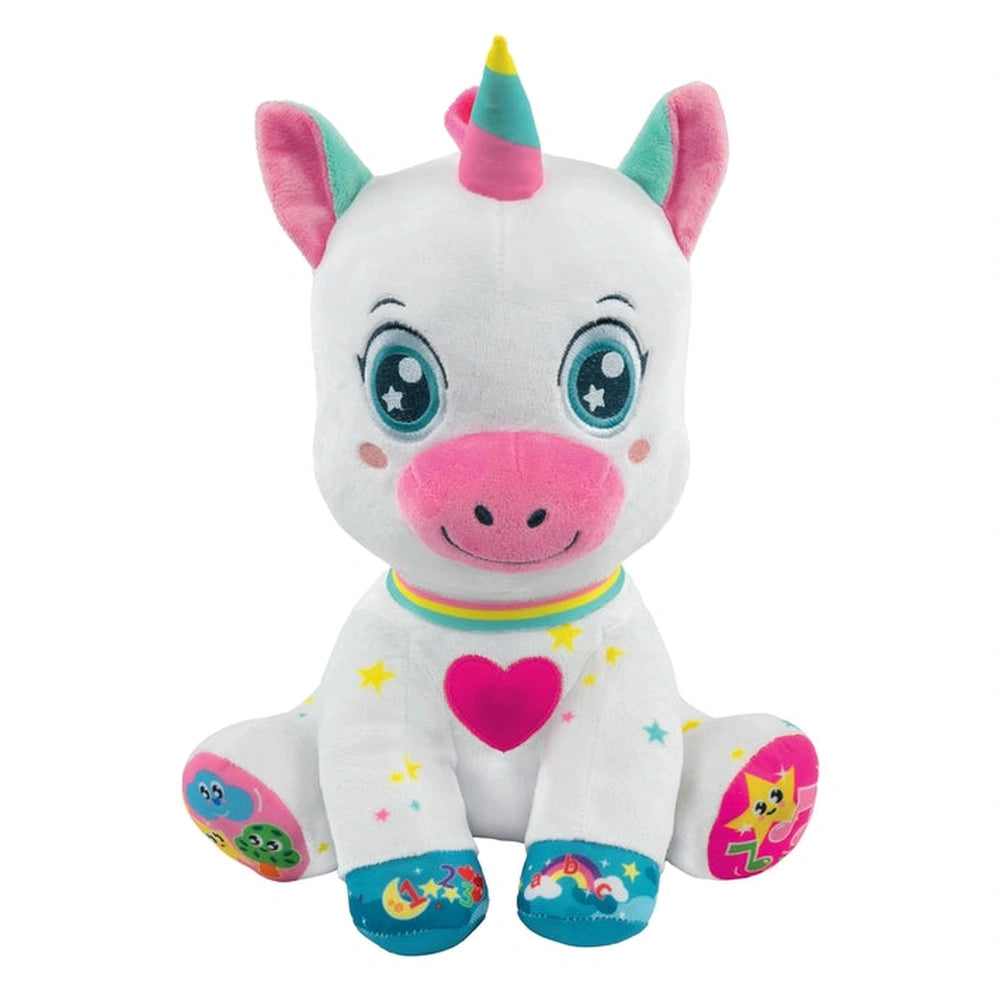 Baby Clementoni - Scintilla Unicorno Canta E Brilla Baby Activity Toys - Italian Edition