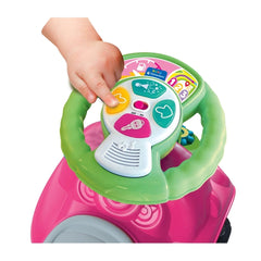 Baby Clementoni - Sofia Pronti Via 3 In 1 Rijdende Speelgoed - Italiaanse Editie