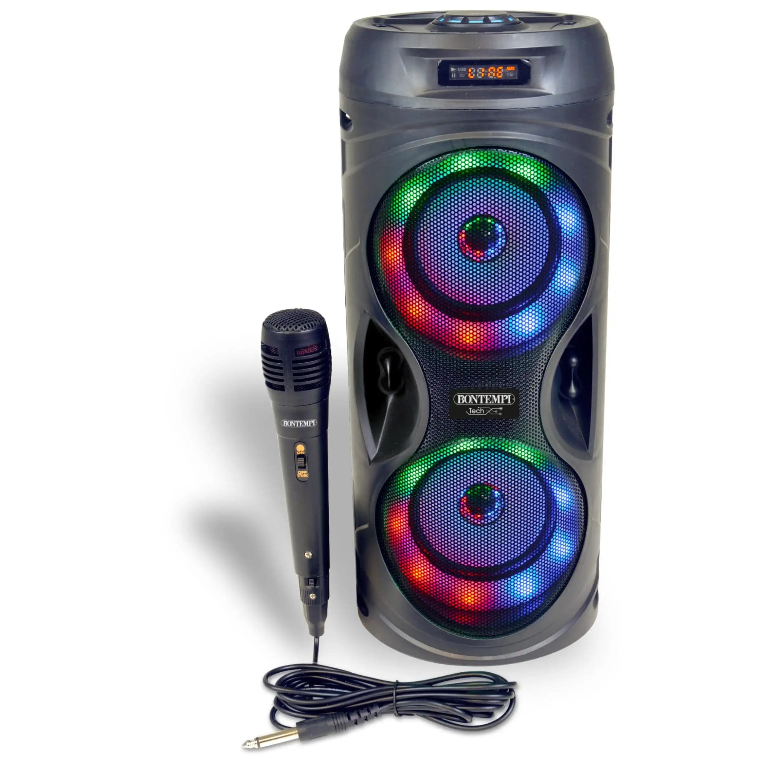 Bontempi Wireless Speaker with Microphone & RGB Lights