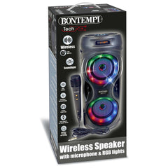 Bontempi Wireless Speaker with Microphone & RGB Lights