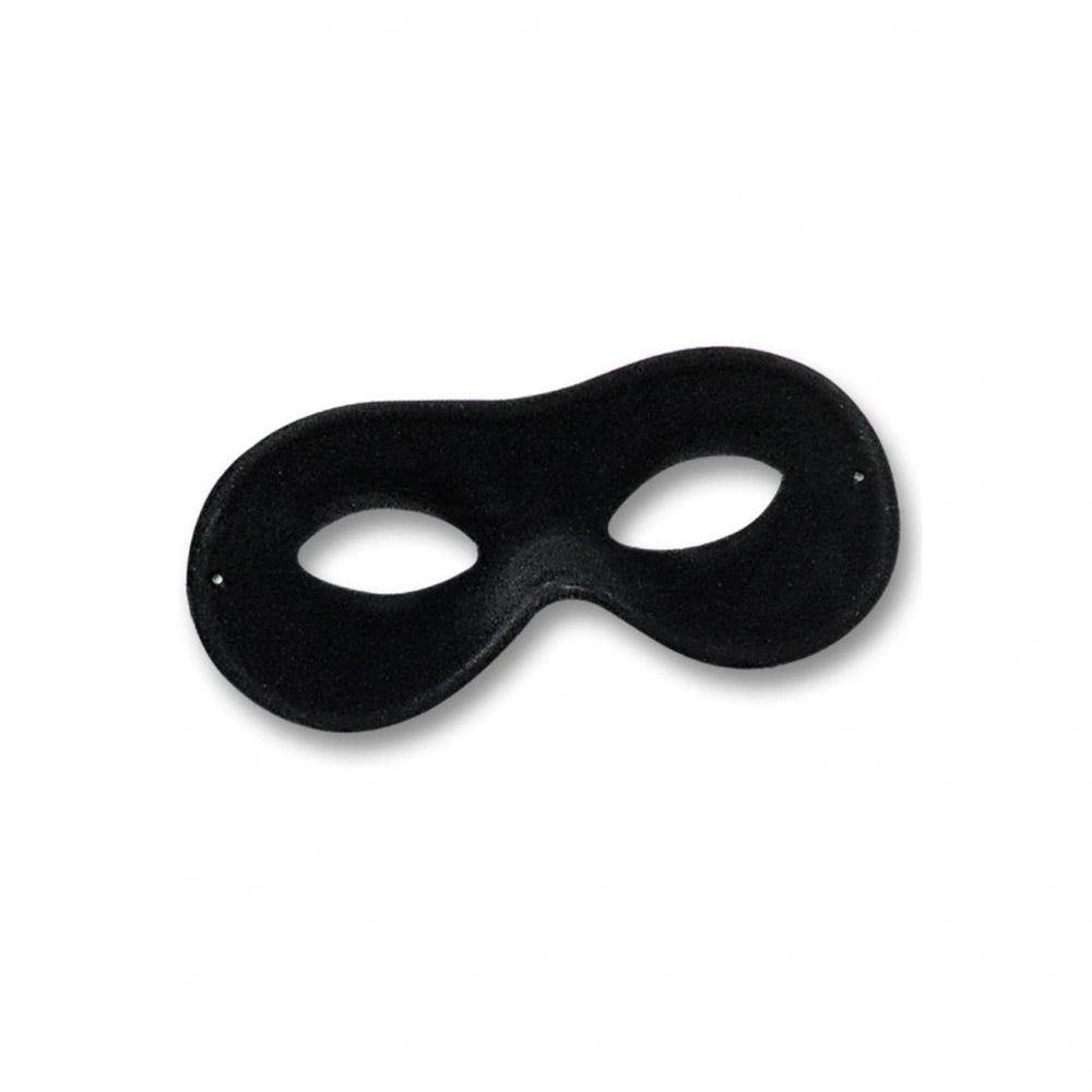 Carnival Toys - Flocked Black Mask For Creative Dress-Up Fun And Imaginative Play - Pretend Professions And Role Playing