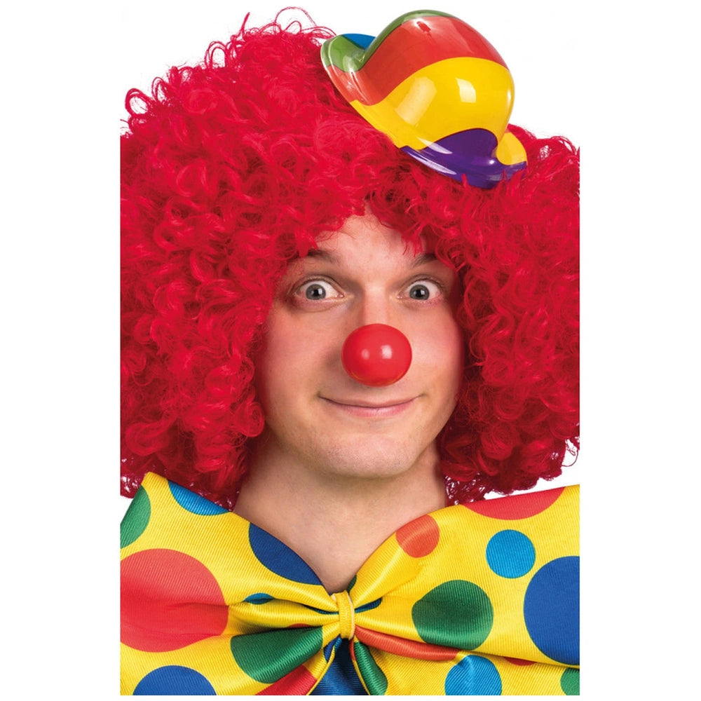 Carnival Toys - Mini Geschilderde PVC Bolhoed Voor Verkleedplezier En Indringend Spel - Doen alsof Beroepen En Rollenspel