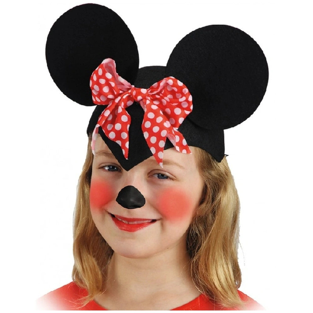 Carnival Toys - Minnie Mouse Vilt Hoed Voor Verkleedplezier En Creatief Spelen - Doen alsof Beroepen En Rollenspellen