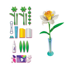 Clementoni - Maak-je-eigen-bloemen-Narcis - Kunst-&-Ambachten
