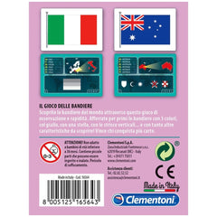 Clementoni - Vlaggen-Spel - Kaartspellen