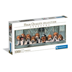 Clementoni High Quality Collection - Beagles 1000 Stukjes Puzzel Panorama
