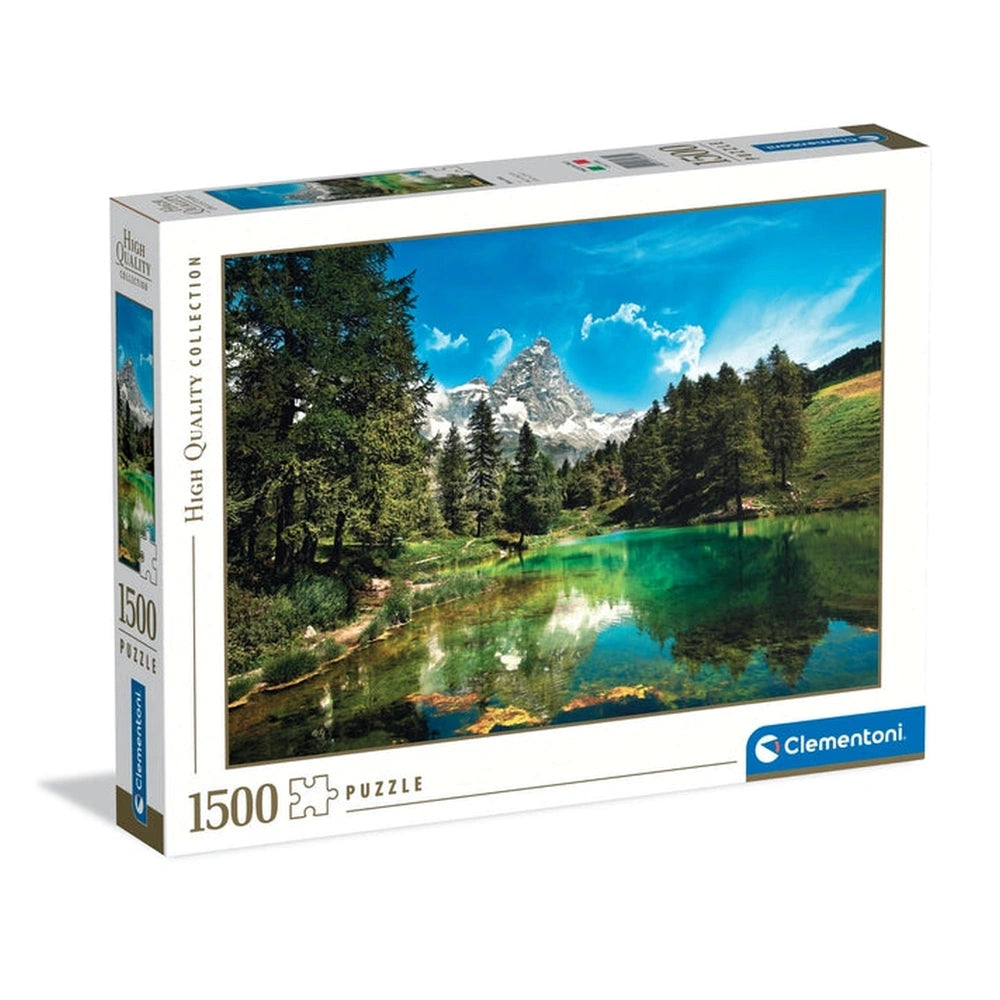 Clementoni High Quality Collection - Blauw Meer 1500 Stukjes Puzzel