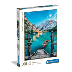 Clementoni Hoge Kwaliteit Collectie - Meer van Braies 500 Stuks
