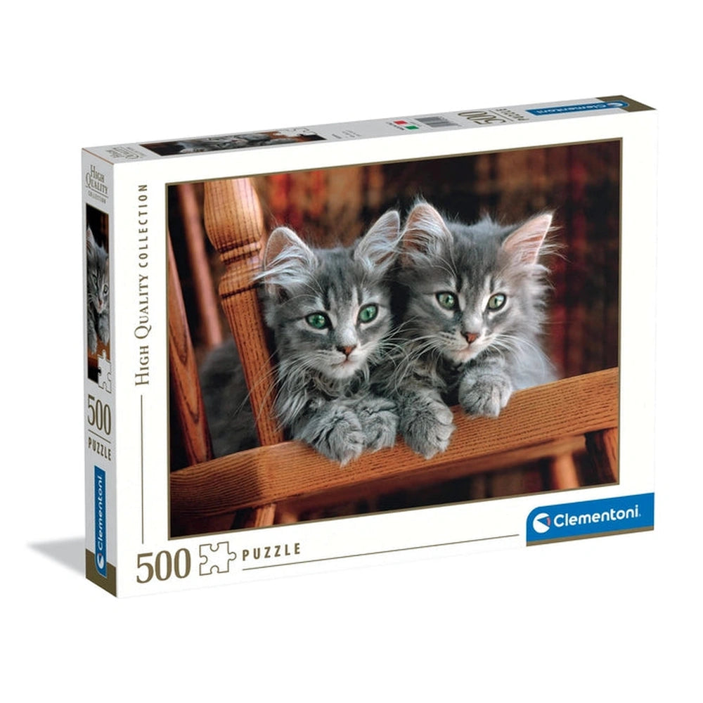 Clementoni High Quality Collection - Kittens 500 Pcs Puzzle