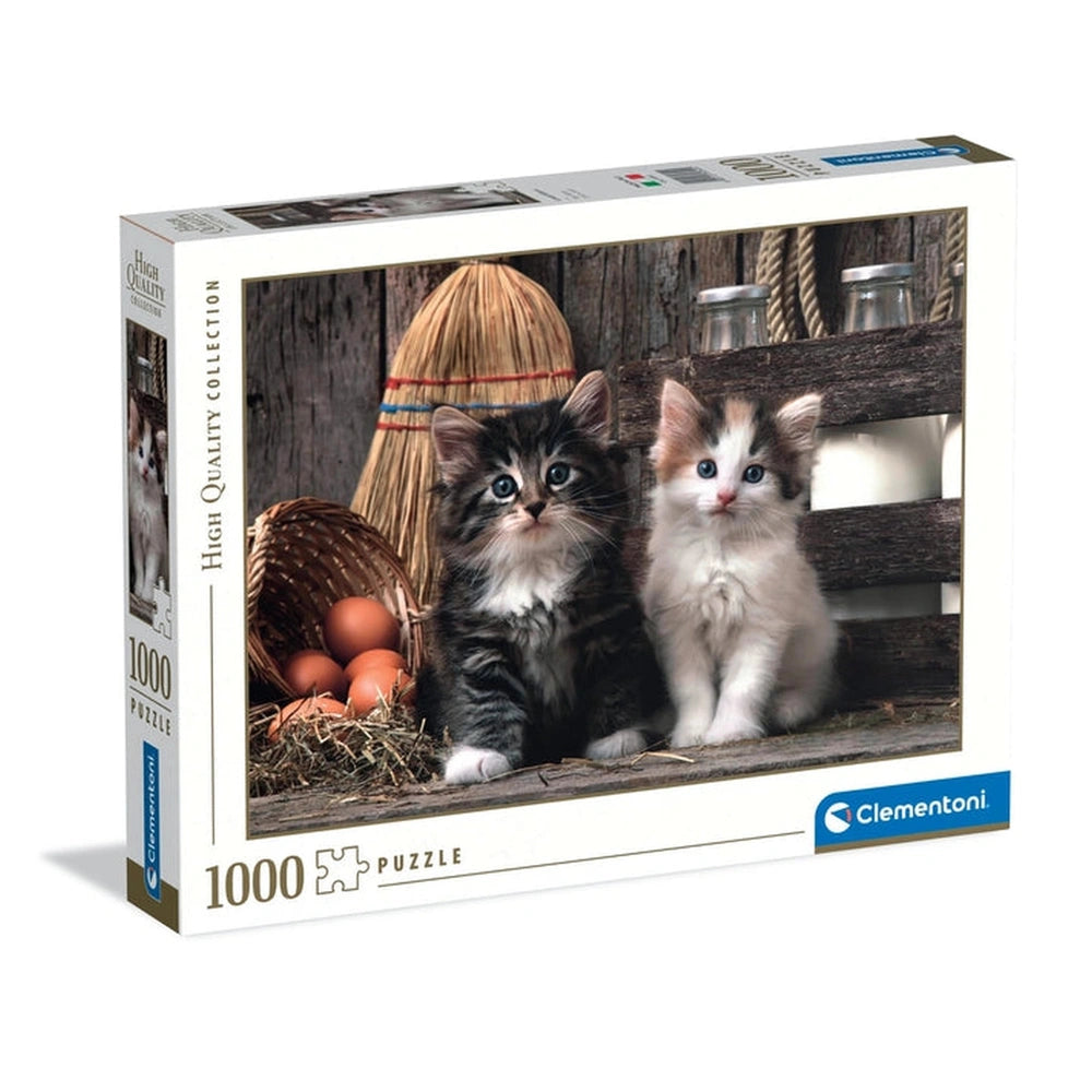 Clementoni High Quality Collection - Lovely Kittens 1000 Pcs Puzzle