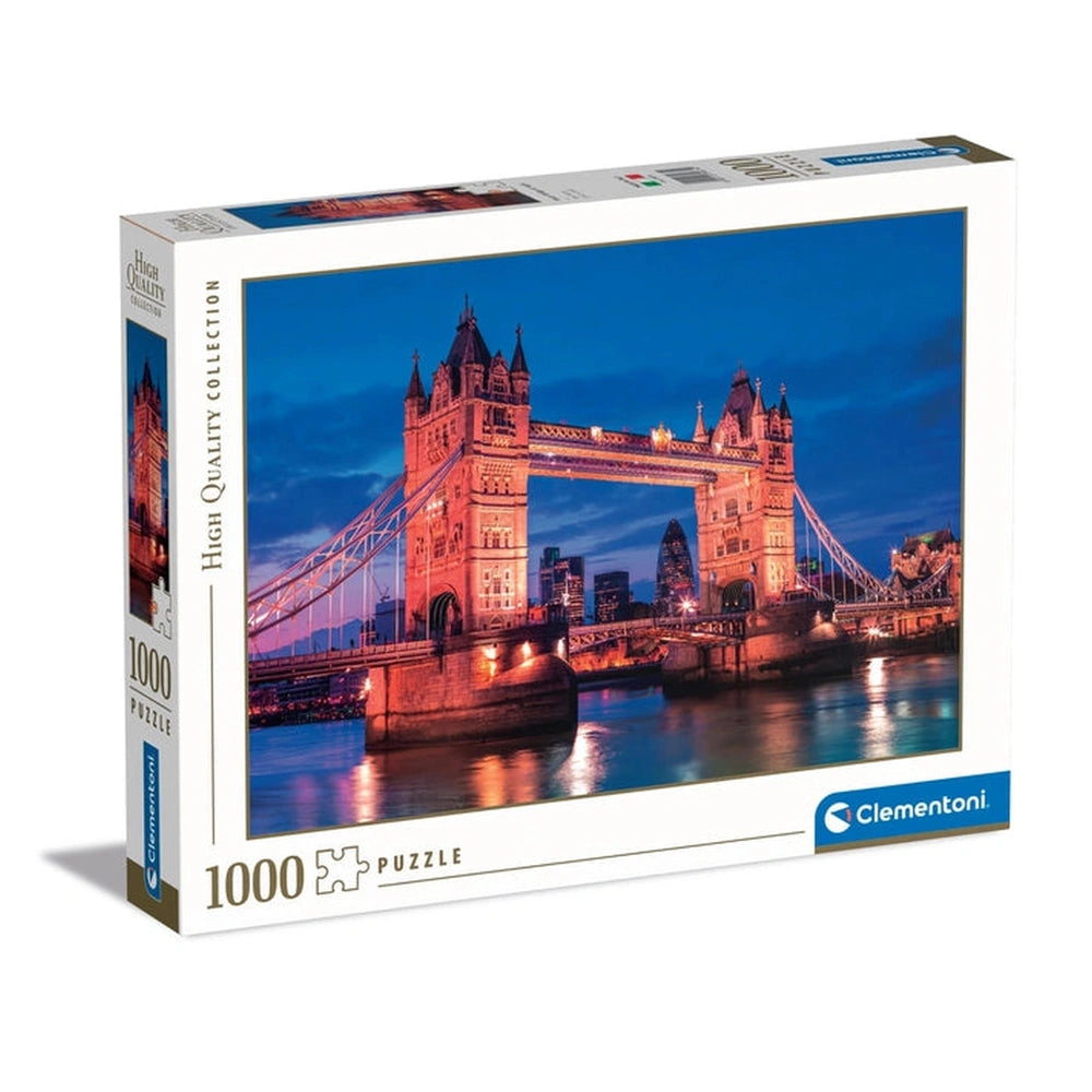 Clementoni Hoge Kwaliteit Collectie - Tower Bridge 1000 Stukjes Puzzel