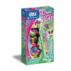 Clementoni - IDEA Maak Je Pennen Geweldige Vlinders - Knutselen & Creatief