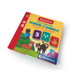 Clementoni - Magnetisch Boek van Getallen en Dieren - Educatief Speelgoed